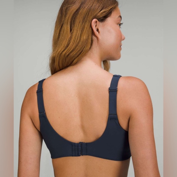 Lululemon Waterside Square-Neck Swim Top B/C Cup - True Navy blue - Picture 3 of 9